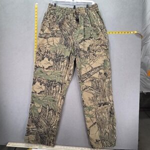 VTG Gander Mountain Pants Mens XL Camo Climate+ Realtree Hunting Waterproof